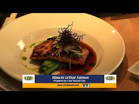 Hibachi Grilled Salmon!