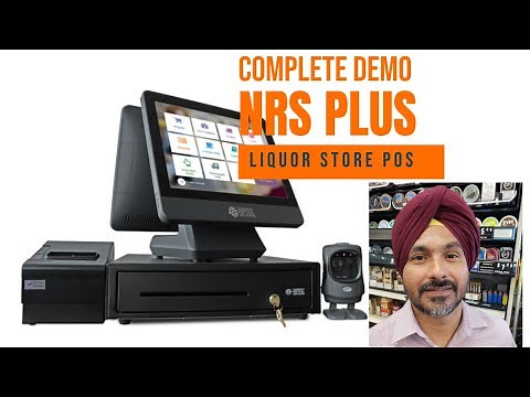 Complete Demo NRS Plus Liquor Stores-Smoke Shops POS Cash Register