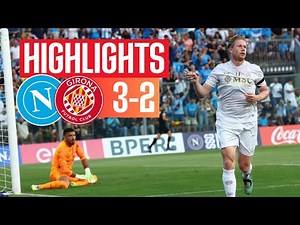 HIGHLIGHTS Napoli Girona 3-2 ⚽ Gol e sintesi della partita amichevole a Castel di Sangro