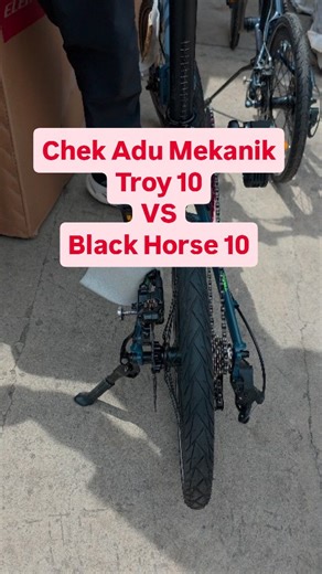 imans renkaz | Suka yang mana nih Bor..❤️‍🔥🤩 Troy 10 VS Black Horse 10 ● Sepeda Lipat ELEMENT Troy 10 Speed Gradient Garansi Frame 5th Spesifikasi:... | Instagram