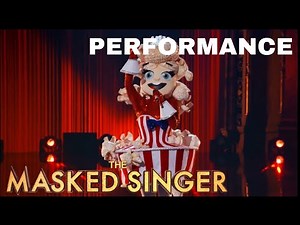 Popcorn sings “What About Us” by P!nk | The Masked Singer | Season 4