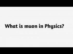 What is muon in Physics ?