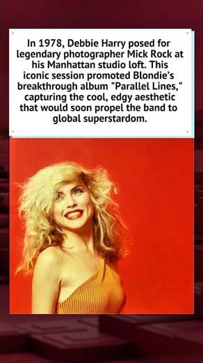Debbie Harry: The Face of Parallel Lines (1978) 🎙️