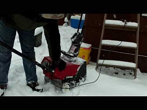 Toro CCR Powerlite Snowblower Extreme Cold Start