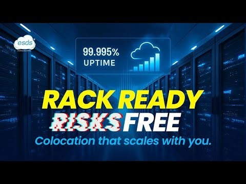 Scale faster with ESDS Colocation & Tier-III Data Centers