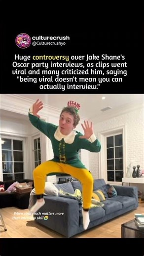 Jake Shane's Oscar Interviews SparkBacklash Online #celebritynews