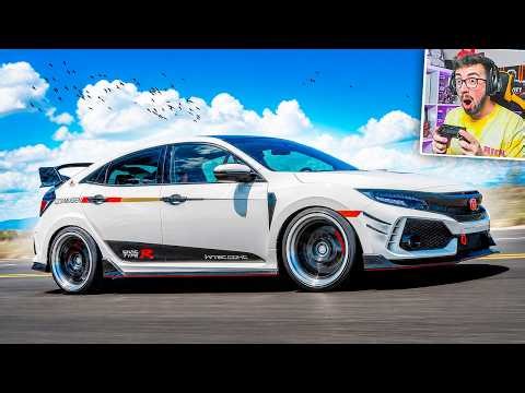 TUNEANDO un HONDA CIVIC TYPE R en FORZA HORIZON 5 😍