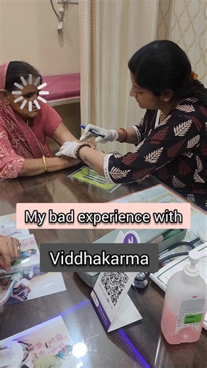 Bad experience while doing viddhakarma #viddhakarma #ytshorts #raktamokshana