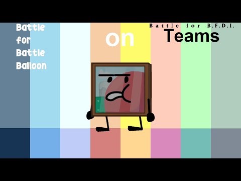 If Battle for Battle Balloon Characters were on BFB Teams