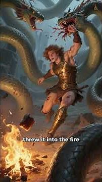 Hercules vs the Lernean Hydra #englishlegend #history #hercules