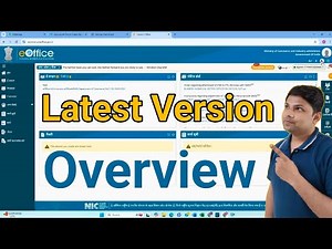 eOffice Latest Version Complete Home Screen Overview | e office me kam kaise kare