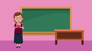Female Teacher Character Animation With Stock Motion Graphics SBV-338703730 - Storyblocks