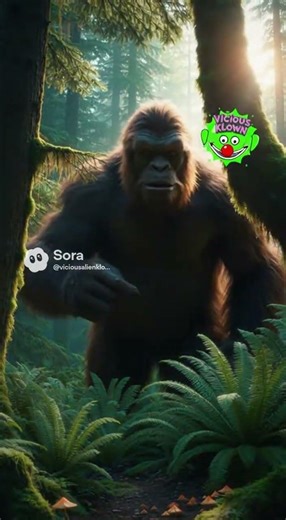Vicious Alien Klown's promo with Bigfoot #shortsvideo #shortsfeed #bigfoot