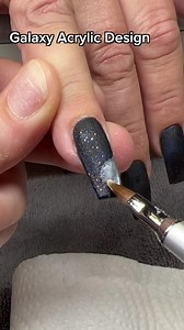 68K views · 1.9K reactions | I LOVE galaxy nail designs! this is in acrylic tho!!! 朗 #naildesigns #nailart #nailtutorial | Sarah's Nail Secrets | Facebook