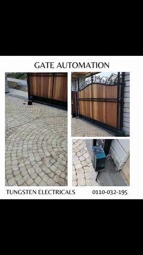 Gate Automation services available. Contact 0110032195/0110032192 for quotations | Tungsten Electricals Limited.