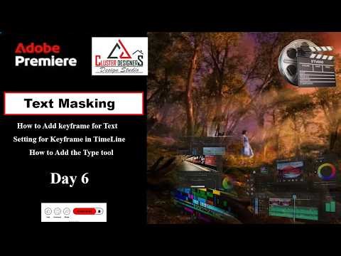 "Unlock Your Creativity: Master Text Masking in Premiere Pro Like a Pro!"