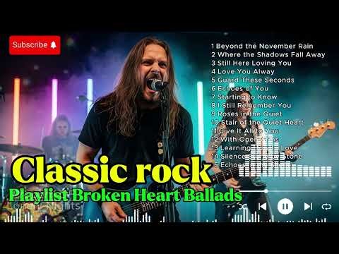 Classic Rock Sad Songs Playlist Emotional Tears and Broken Hearts Bon Jovi Metallica Nirvana