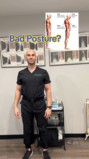 Bad posture? Try this and share! #posture #posturecorrection #badposture #kyphosis #forwardheadposture #posturetips #tips | Prime Performance Chiropractic & Wellness Clinic