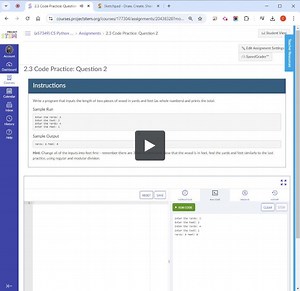 2.3 Code Practice Question 2
