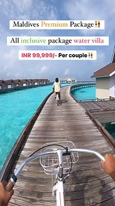 25K views · 106 reactions | Maldives Luxury Package at ₹99,999/- Per...