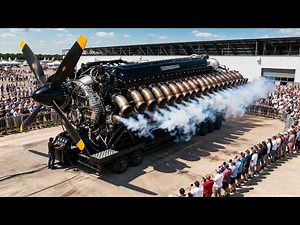 Most Powerful Aircraft Engines Ever Built Will Shock You. Full Aviation Engine Evolution Explained