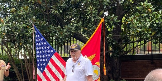 Tri-State Marine, Navy Cross recipient hopes to inspire future generations