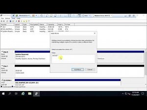 Raid 1- Disk Mirroring in server 2019