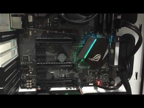 ASUS ROG STRIX B350-F GAMING Aura Demo