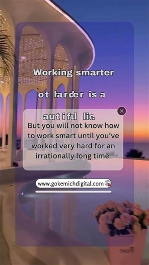 The Truth About Working Smart