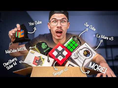 $300 CUBE UNBOXING - Ft. The Yoo Cube, MsCube MS3L & Lots of Early Looks!