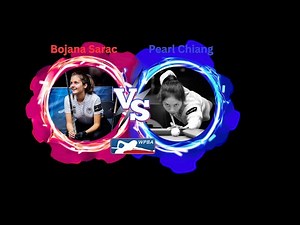 2025 WPBA Olhausen Raxx Mezz Invitational Bojana Sarac (SRB) vs. Pearl Chiang (TPE)
