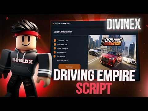DRIVING EMPIRE SCRIPT! AUTO FARM MONEY, FAST SPEED, ESP & MORE | ios/android/pc