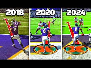 Scrambling for a 99 Yard Touchdown with Lamar Jackson on Every Madden