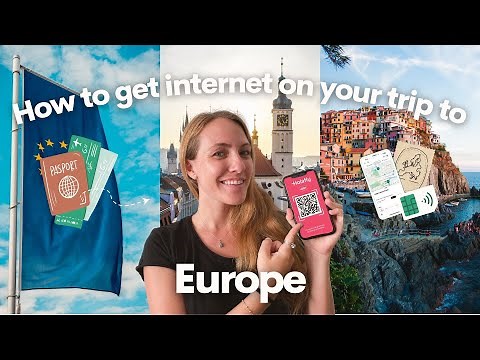 How to get internet in Europe with unlimited data eSIM? 🇪🇺📲