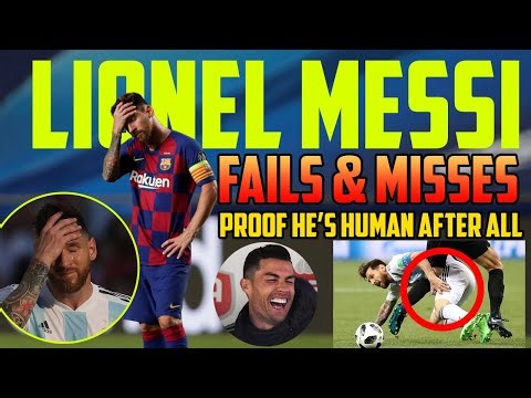 Lionel Messi: Fails & Misses – Proof He’s Human After All