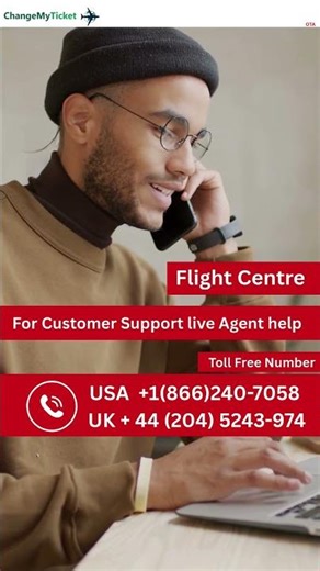 "📞 How to Contact Flight Centre Customer Support Live Agent – Step-by-Step"