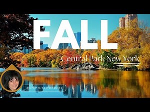 CENTRAL PARK AUTUMN WALK TOUR 4K UHD/ Fall Foliage , New York City.