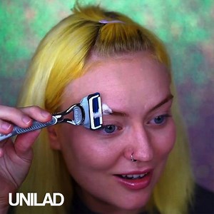 1.8M views · 4.8K reactions | After wanting to go for a new look, this girl decided to completely shave her eyebrows off...  | UNILAD | Facebook