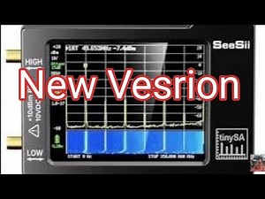 TinySA Spectrum Upgraded V0.3.1 Frequency Analyzer 100kHz 960MHz MF/HF/VHF UHF Signal Generator