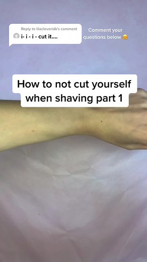 Reply to @lilacloveridk Preventing cuts! #learnhow #skincaretiktok #australia #newzealand #auckland #grwm #stayinghome #shavetips #shavetiktok
