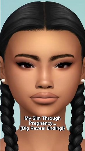 My Sim Through Pregnancy! #sims4 #pregancy #sims4cc #sims4mods #baby #newborn