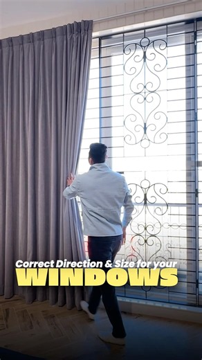 Window Direction & Size Guide l Window Design Ideas l Window treatment ideas #interiordesign