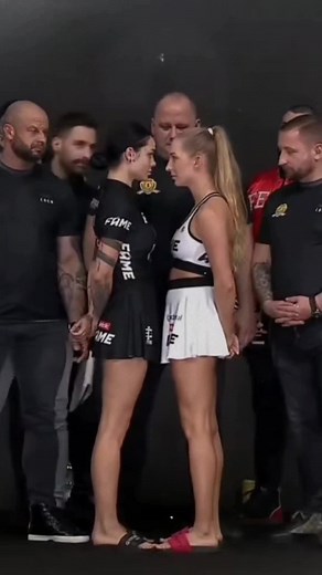 Athletic Showdown: Women Competing in Intense Match