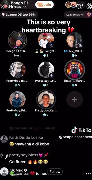 First of all I want to say everything I am about to say is Alleged, I don’t know what misunderstanding happened to them but this is really disappointing, disgusting and very heartbreaking…at that time the other is grieving and y’ll are talking about their loss😳..I am very much disappointed on @🦋SNR_MILLICENTFX🦋 and @slaughter, le batona but le paletswe ke go kgalema bo monnaalona😔. Respectfully you guys are making wrong people famous, and now this is how they influence you, ba nna ba rogane 