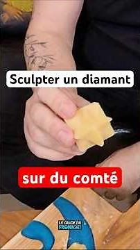 Sculpter un diamant dans du Comté : la démo de François Robin