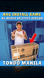 Nag Install Kami Ng Aircon Sa Tondo Manila 🥶 | Aircon King
