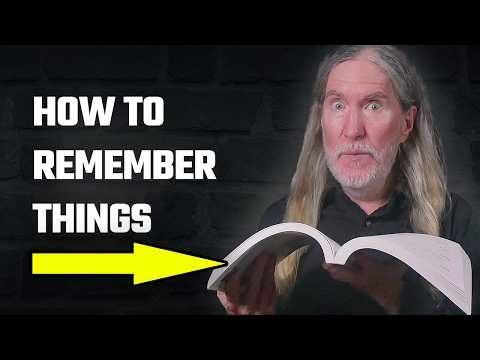 How to Remember Things: The Ultimate Formula
