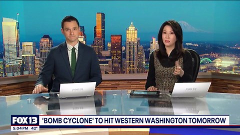 What is a bomb cyclone?