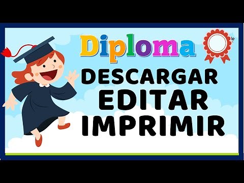 DIPLOMAS para niños, Descargar y editar desde PowerPoint, totalmente gratis y fáciles de editar
