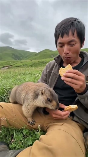 More and more marmots come #marmot #animals